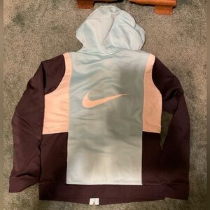 Nike Kids' Light Blue and Black Jacket